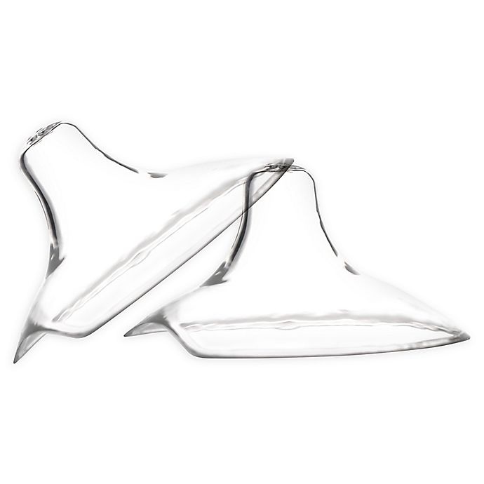 slide 1 of 1, Haakaa Silicone Nipple Shields - Clear, 2 ct