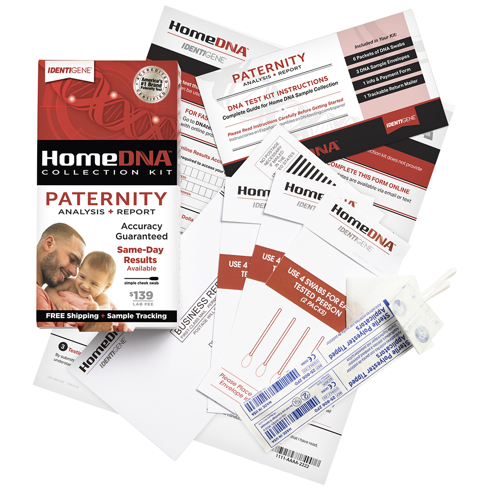 HomeDNA Home Paternity Test Kit 1 ct Shipt