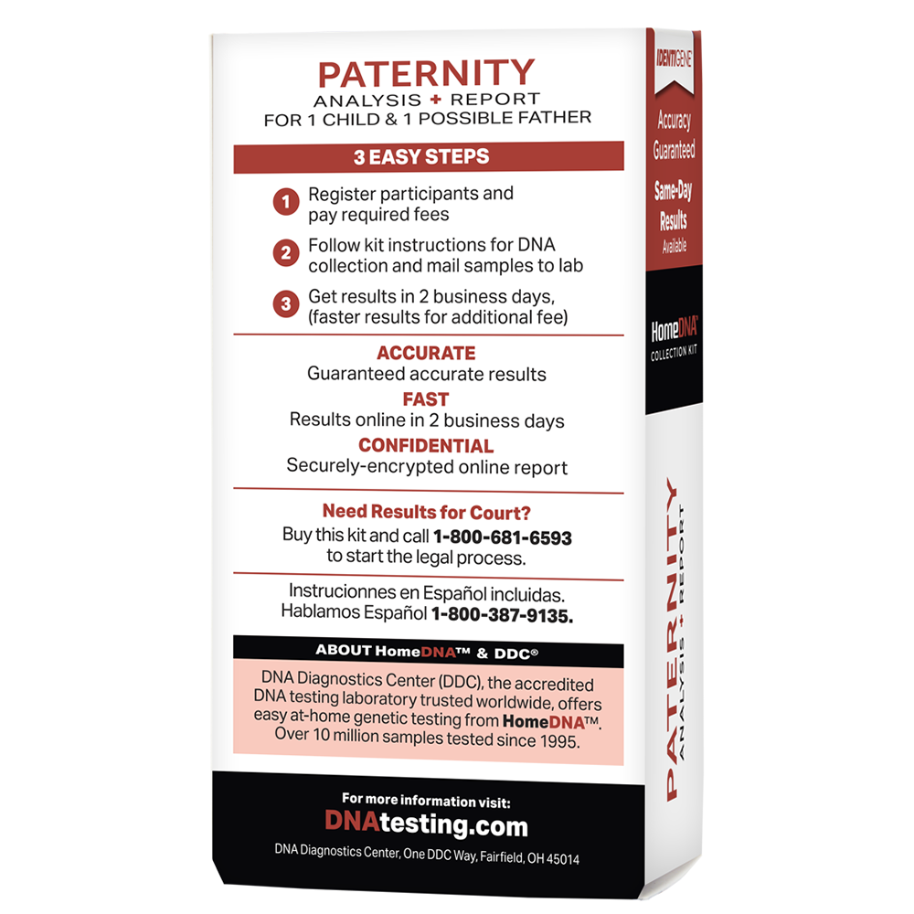 HomeDNA Home Paternity Test Kit 1 ct Shipt
