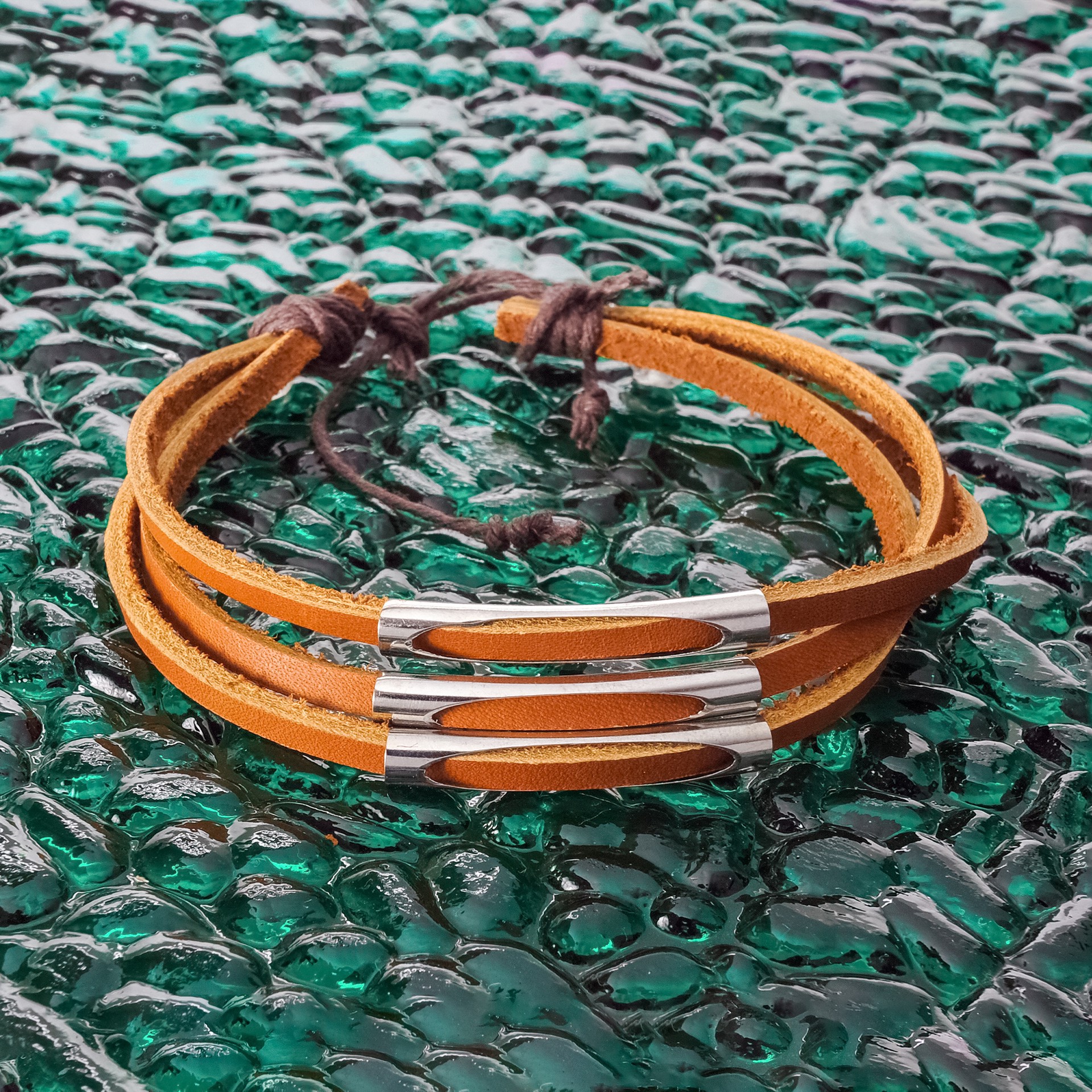 slide 2 of 4, 1lb. Leather Lace Remnants By Bead Landing, 1 lb