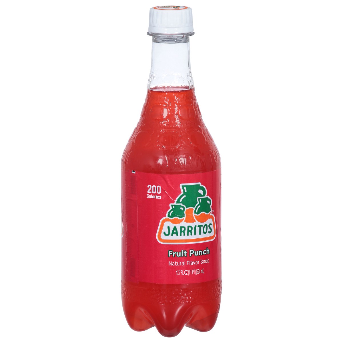 slide 15 of 15, Jarritos Soda Fruit Punch - 524 ml, 524 ml