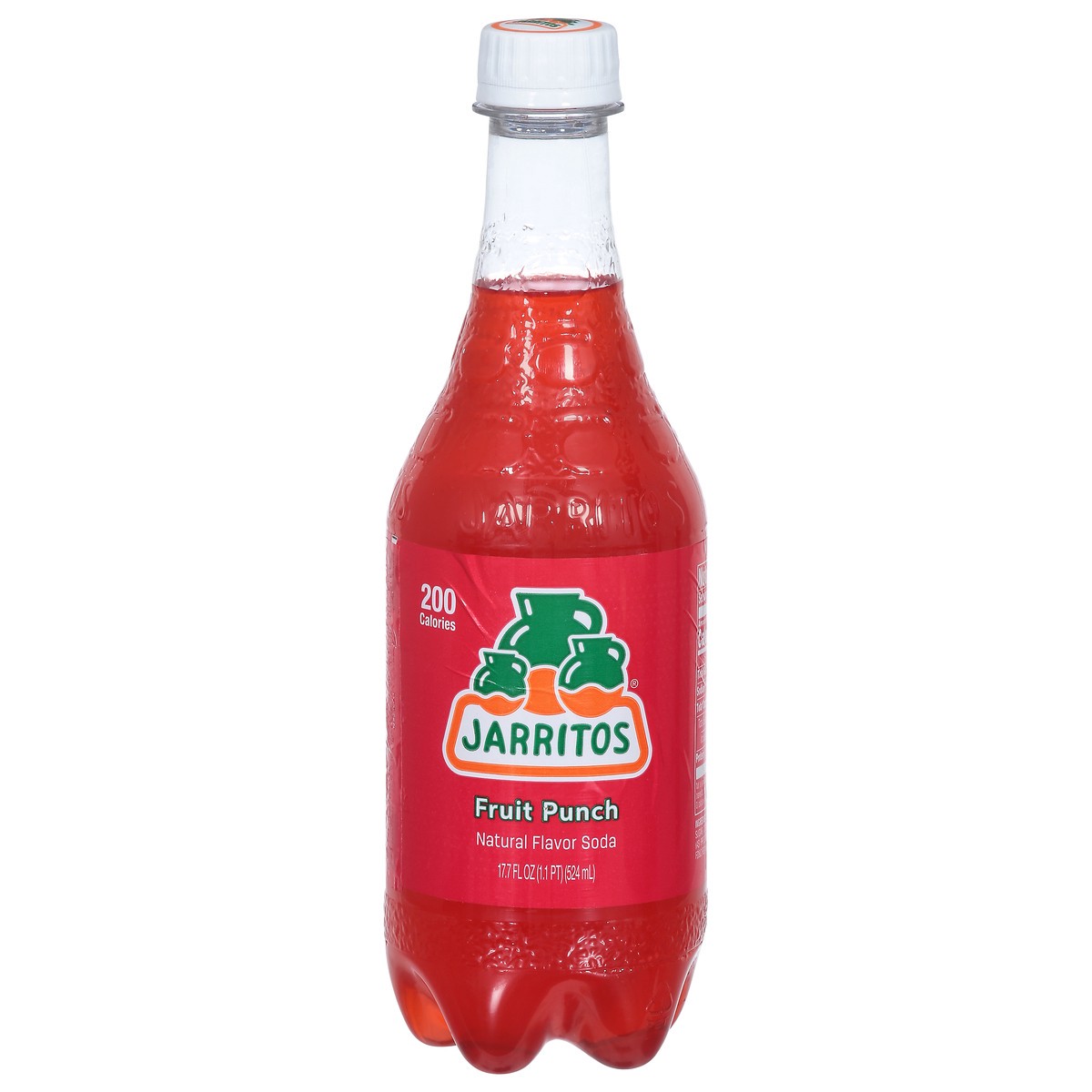 slide 5 of 15, Jarritos Soda Fruit Punch - 524 ml, 524 ml