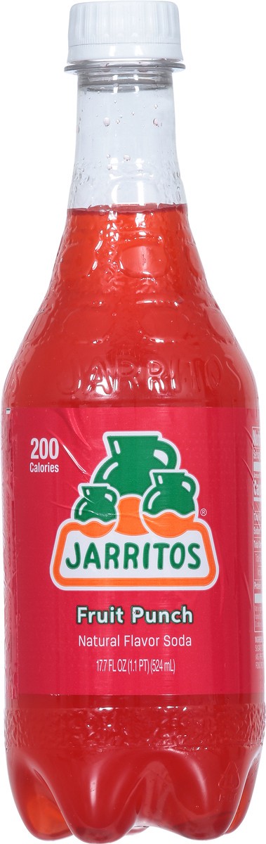 slide 3 of 15, Jarritos Soda Fruit Punch - 524 ml, 524 ml