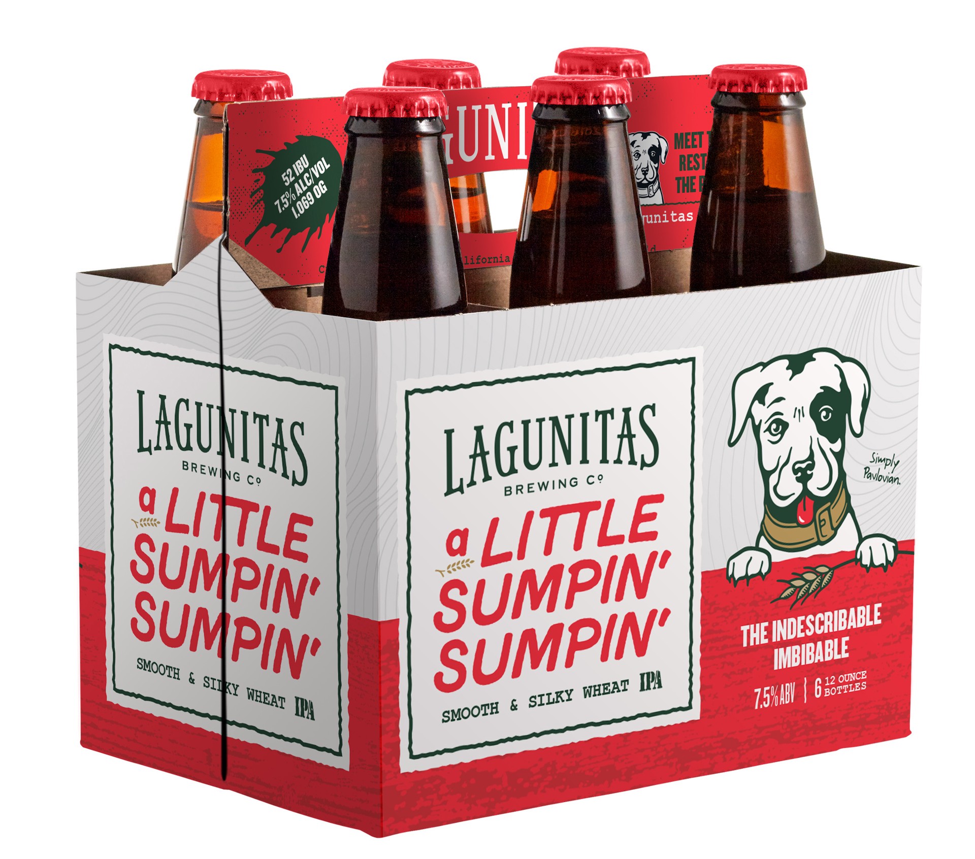 slide 5 of 5, Lagunitas a Little Sumpin' Sumpin' Ale, 6 Pack, 12 fl. oz. Bottles, 6 ct; 12 oz