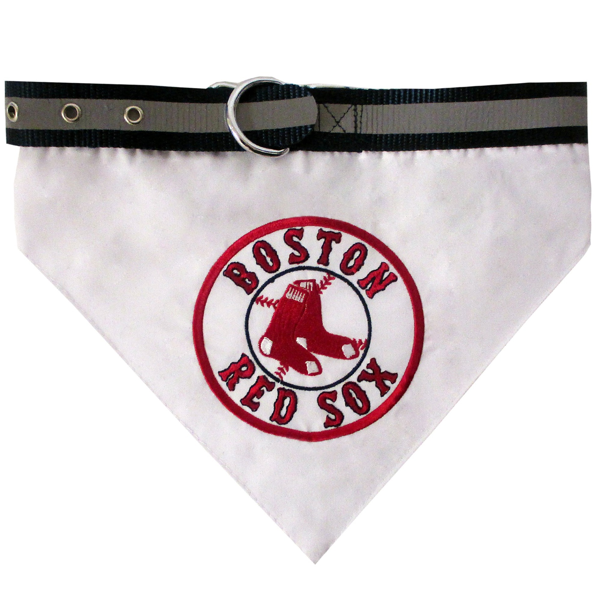 slide 1 of 1, Pets First Boston Red Sox Collar Bandana, SM