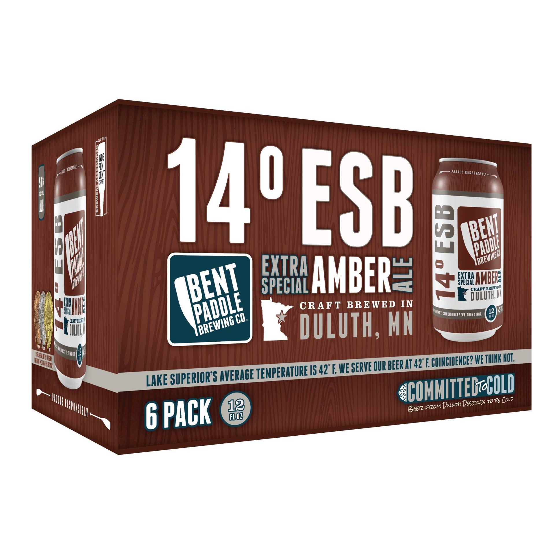 slide 1 of 3, Bent Paddle Brewing Co. Bent Paddle Esb Beer 6 Pk, 72 fl oz