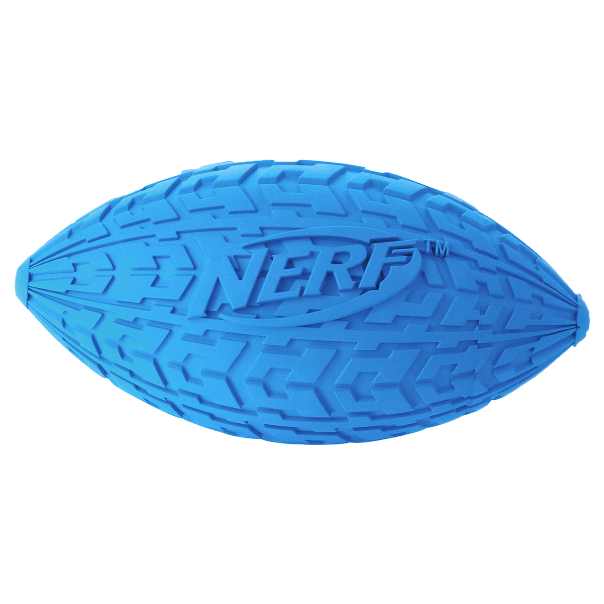 slide 1 of 2, Nerf Dog Tire Squeak Football Dog Toy, 1 ct