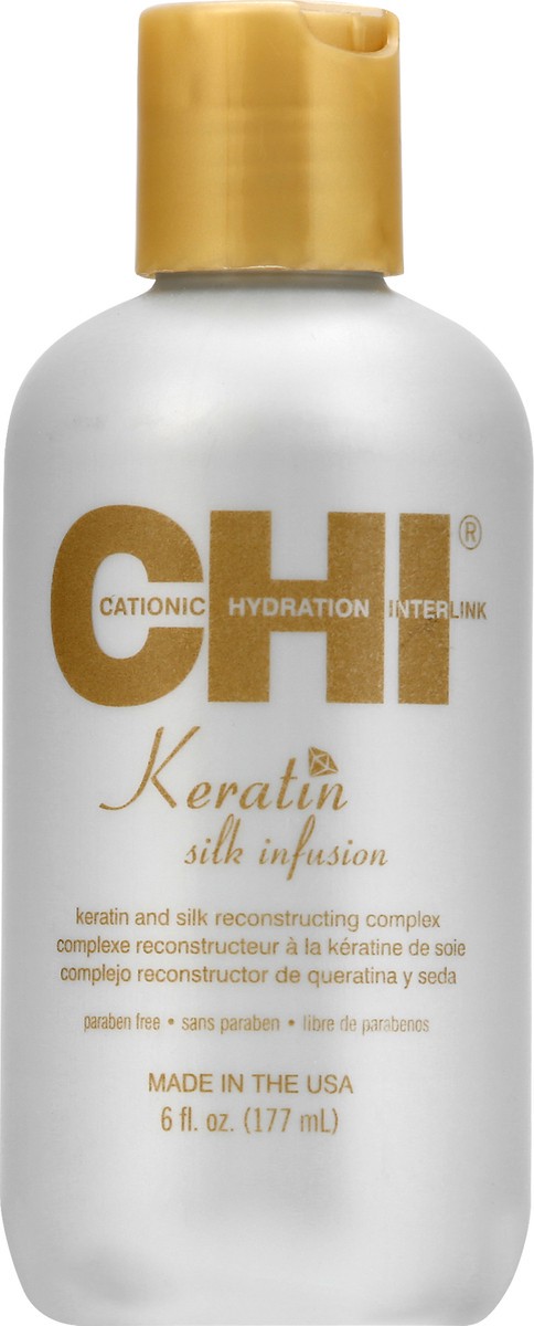 slide 4 of 7, CHI Keratin Silk Infusion, 6 fl oz