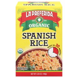 La Preferida Organic Spanish Rice 5.25 oz