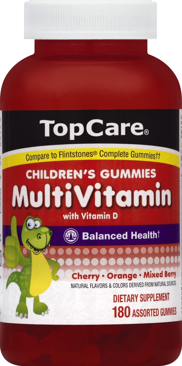 slide 2 of 6, TopCare Child Multivitamin, 180 ct