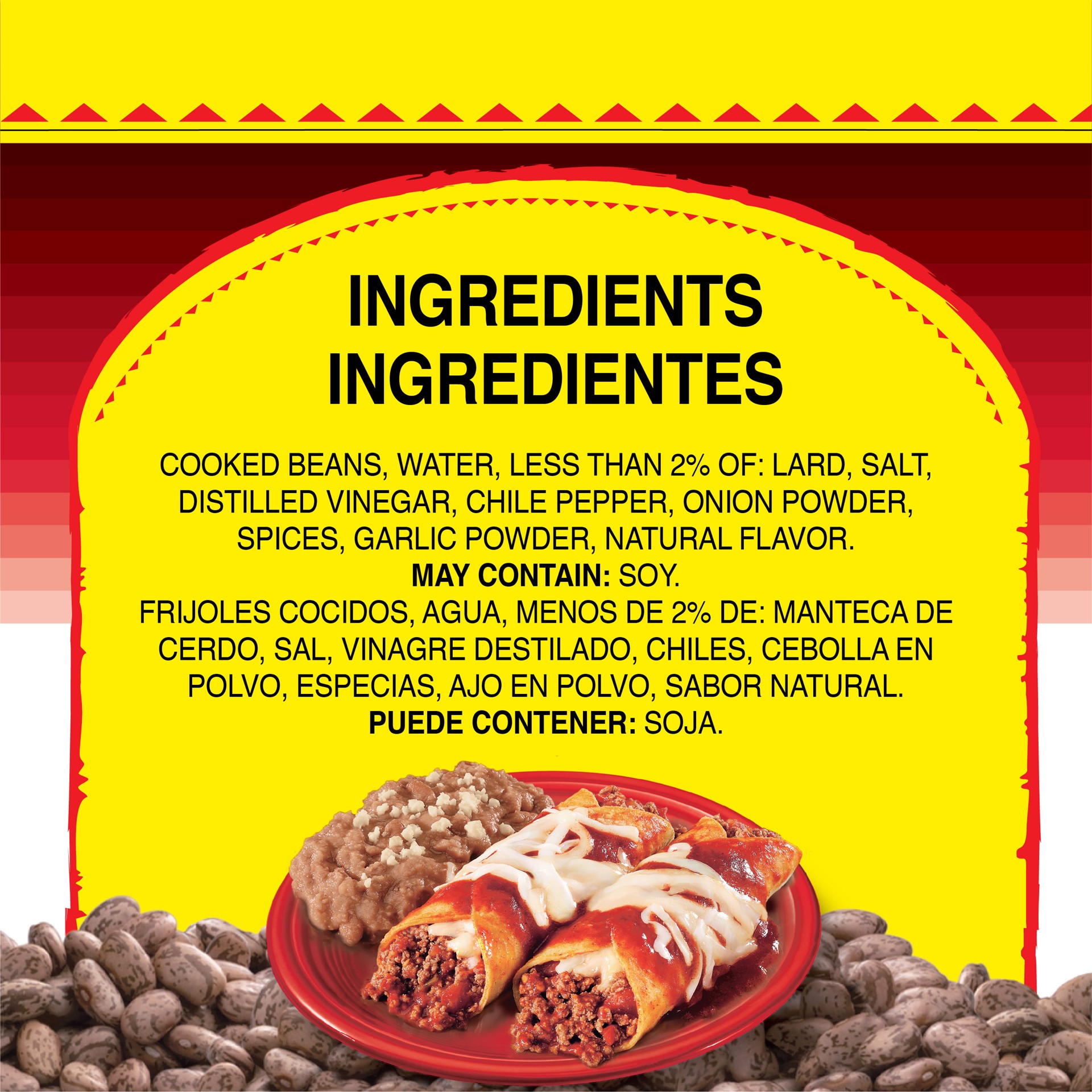 slide 3 of 5, Rosarita Traditional Refried Beans (16oz., 8 Pk.), 8 ct