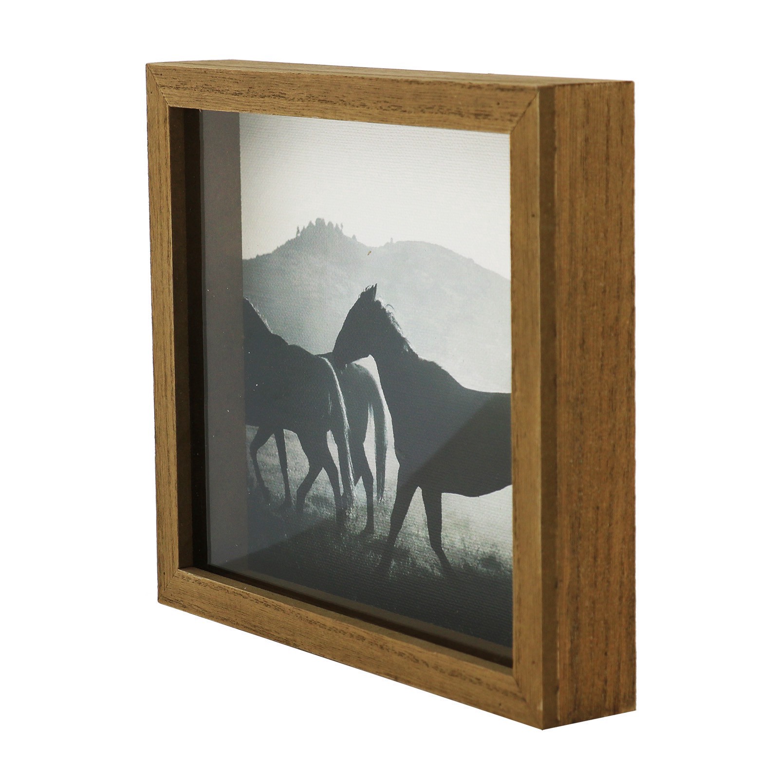 slide 2 of 4, 8.75" Horses Block Tabletop Decor By Ashland, 8.75 in x 7.5 in