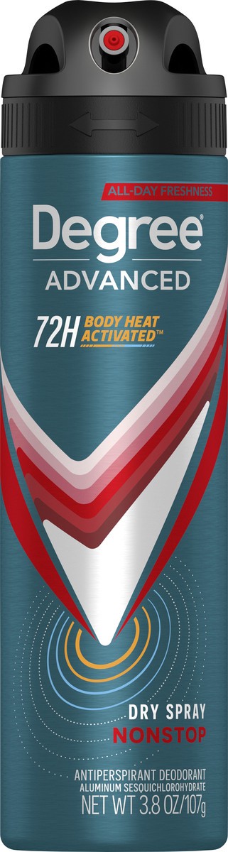 slide 3 of 11, Degree Men Antiperspirant Deodorant Dry Spray Nonstop 3.8oz, 3.8 oz