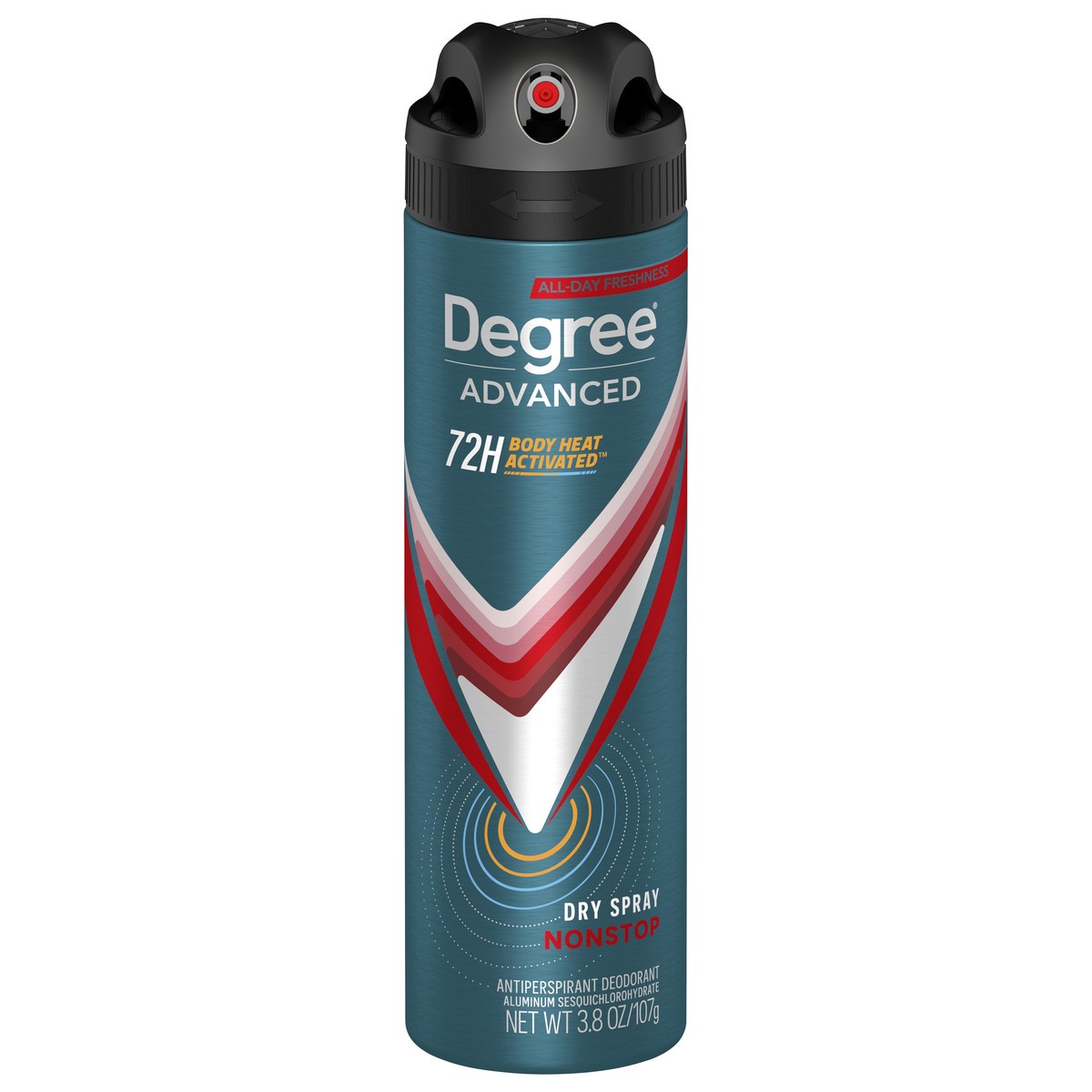 slide 9 of 11, Degree Men Antiperspirant Deodorant Dry Spray Nonstop 3.8oz, 3.8 oz