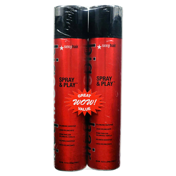 slide 1 of 1, Big Sexy Hair Spray & Play Volumizing Hairspray, 2 ct; 10 oz