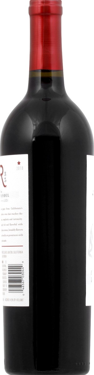 slide 10 of 10, R35 Zinfandel, 750 ml