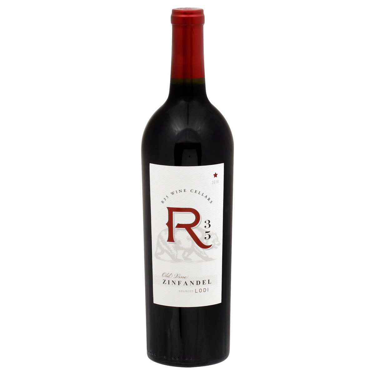 slide 5 of 10, R35 Zinfandel, 750 ml