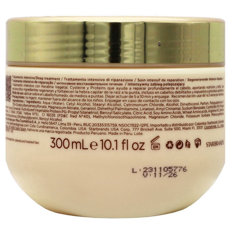 slide 3 of 6, KATIVA Kat Kerat Cystein Prot Treat, 10.14 oz