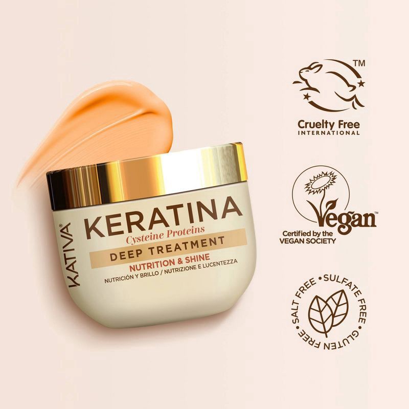 slide 5 of 6, KATIVA Kat Kerat Cystein Prot Treat, 10.14 oz