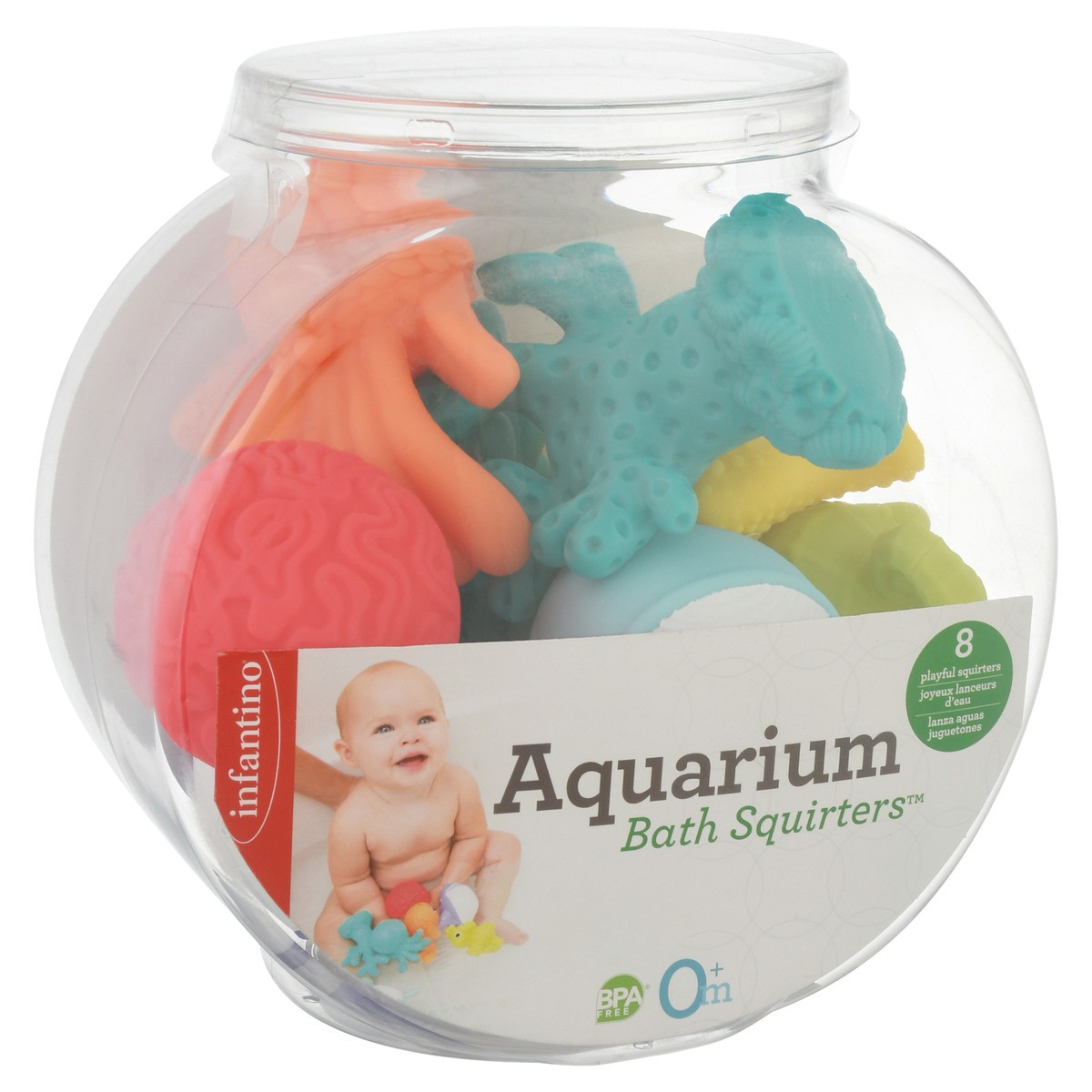 slide 7 of 9, Infantino Aquarium Bath Squirters 8 ea, 8 ct