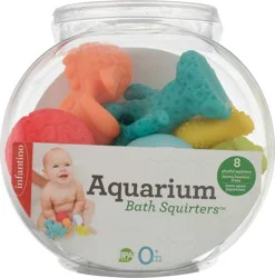 Infantino Aquarium Bath Squirters 8 ea