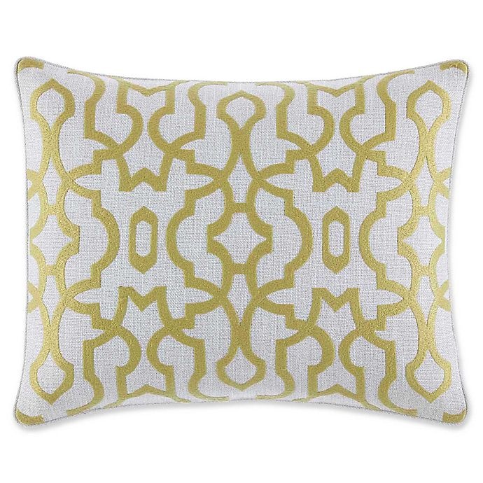 slide 1 of 1, Tommy Bahama Palmiers Oblong Throw Pillow - Light Green, 1 ct