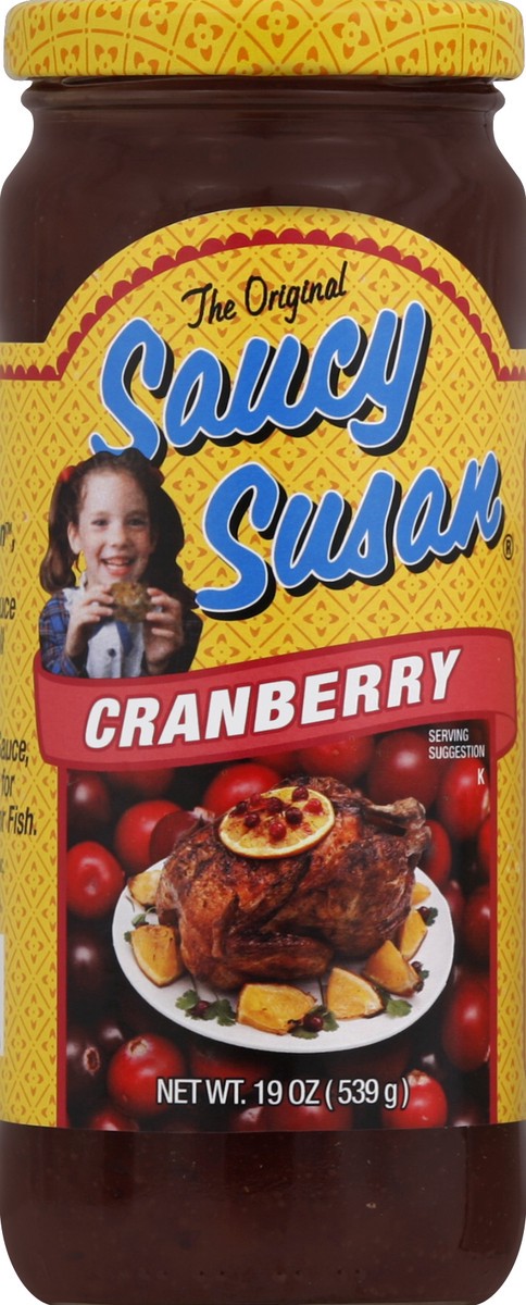 slide 1 of 2, Saucy Susan Cranberry Sauce 19 oz, 19 oz