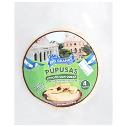 Rio Grande Stuffed Cheese and Loroco's Flower Corn Tortillas 4 ea