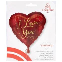 Anagram Standard I Love You 17 in Decorative Balloon 1 Each