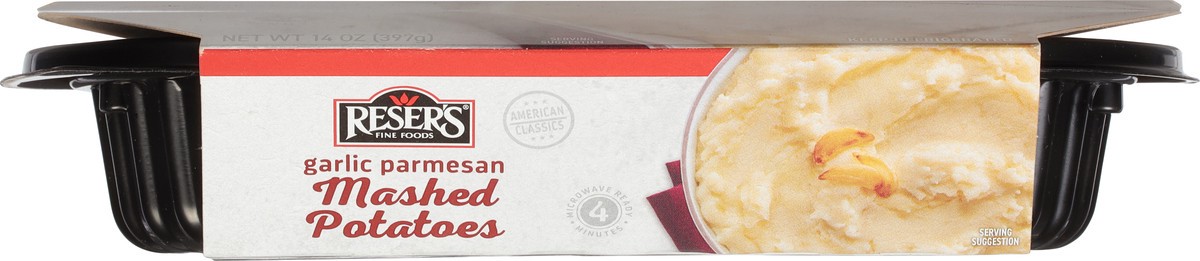 slide 2 of 11, Reser's Garlic Parmesan Mashed Potatoes 14 oz, 14 oz
