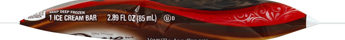 slide 6 of 6, DOVE Vanilla Ice Cream Bar Coated With Dark Chocolate, 2.89 Oz, 2.89 fl oz