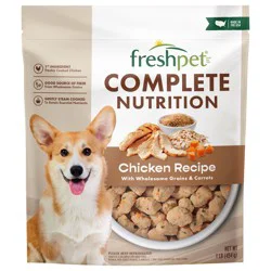 Freshpet Healthy & Natural Dog Food, Complete Nutrition Chicken Recipe, 1lb