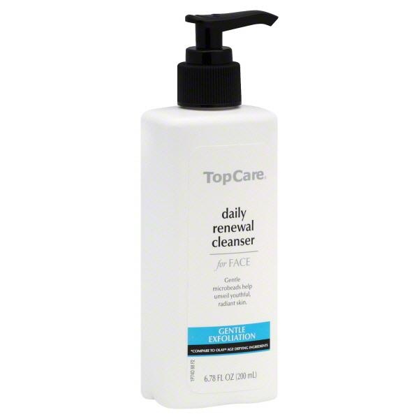 slide 1 of 1, TopCare Gentle Exfoliation Daily Renewal Cleanser For Face, 6.78 fl oz