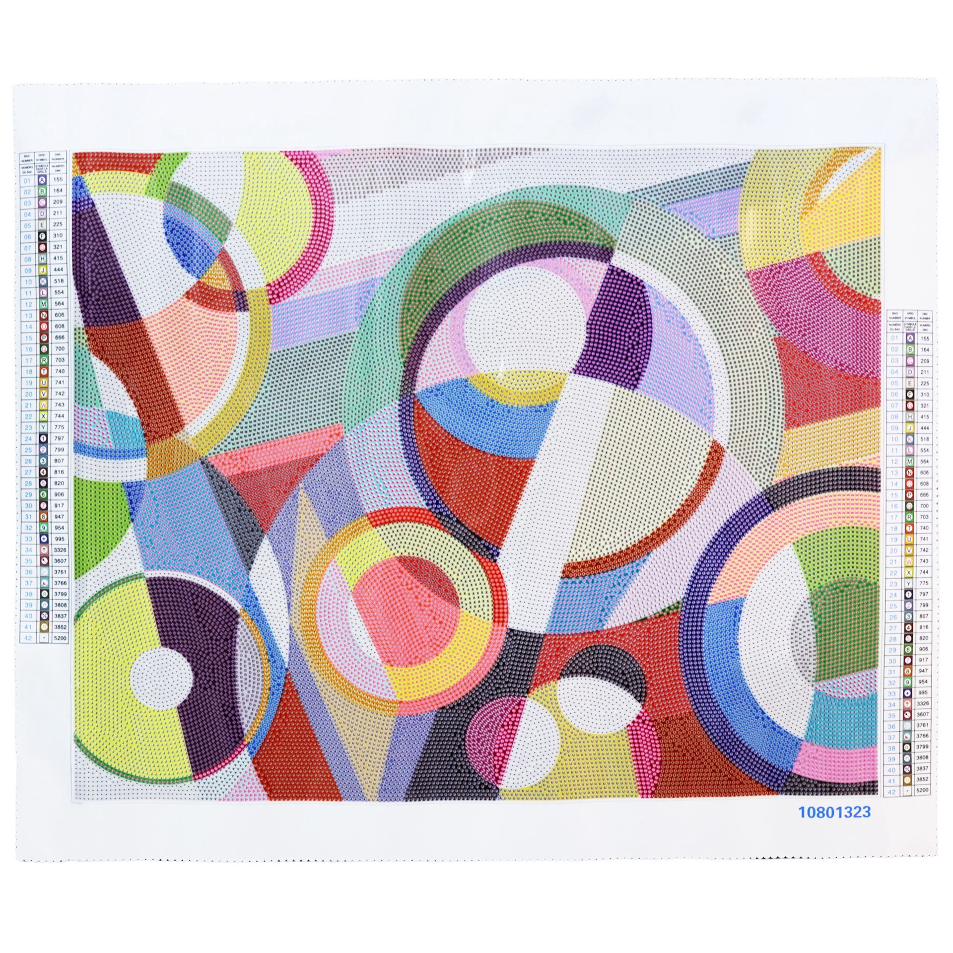 slide 4 of 4, 16" X 20" Geometric Diamond Art Kit By Make Market, 16 in x 20 in