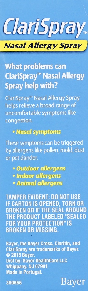 slide 2 of 8, ClariSpray Nasal Allergy 0.34 oz, 0.34 oz