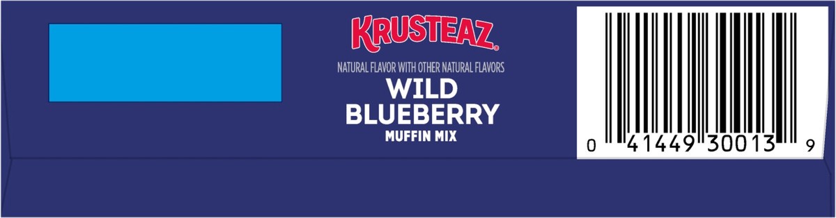 slide 5 of 9, Krusteaz Wild Blueberry Muffin Mix, 17.1 oz