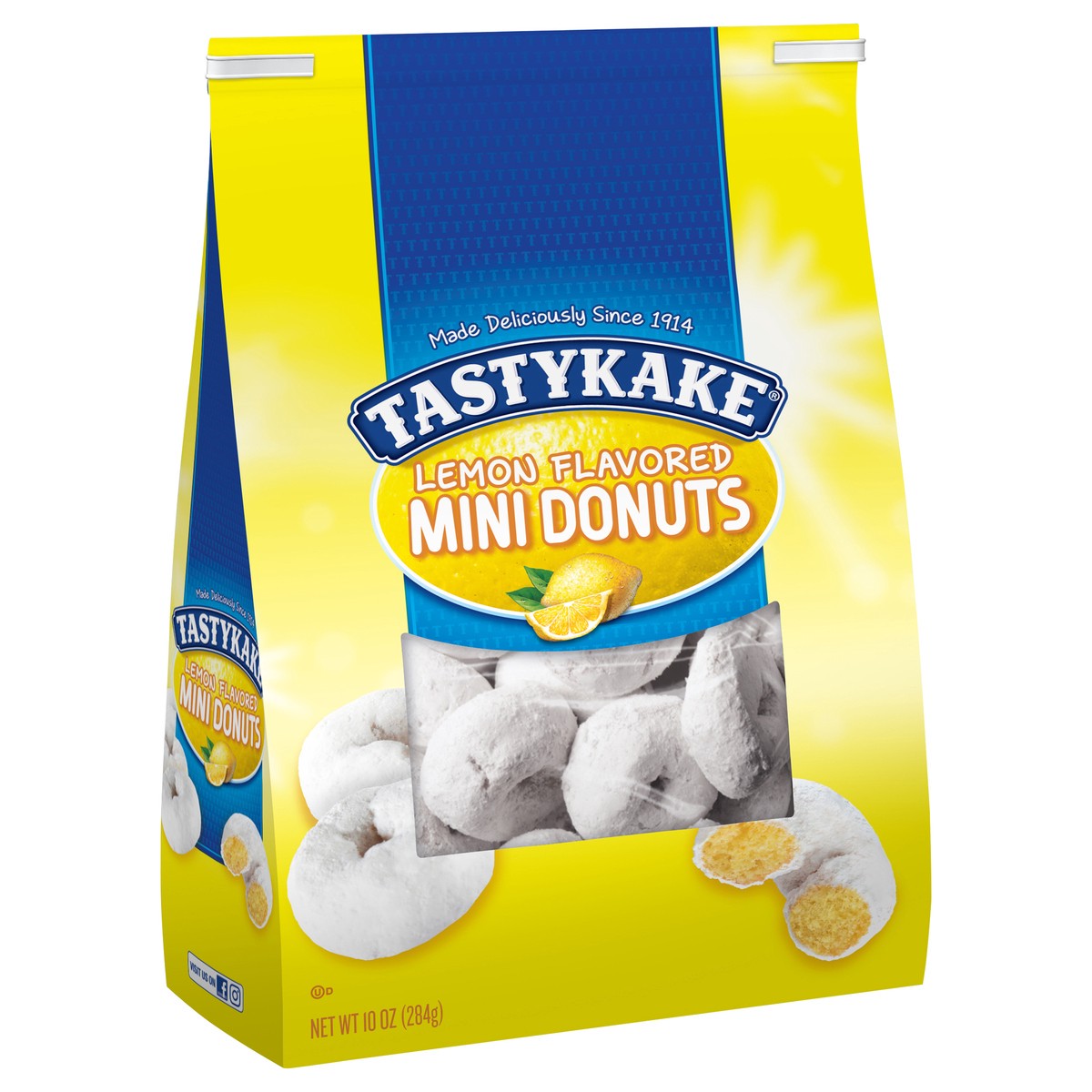 slide 6 of 11, Tastykake® Lemon Mini Donuts 10 oz. Bag, 10 oz
