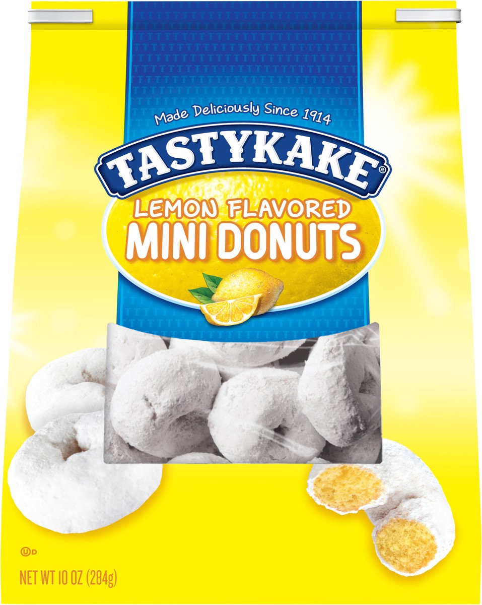 slide 3 of 11, Tastykake® Lemon Mini Donuts 10 oz. Bag, 10 oz