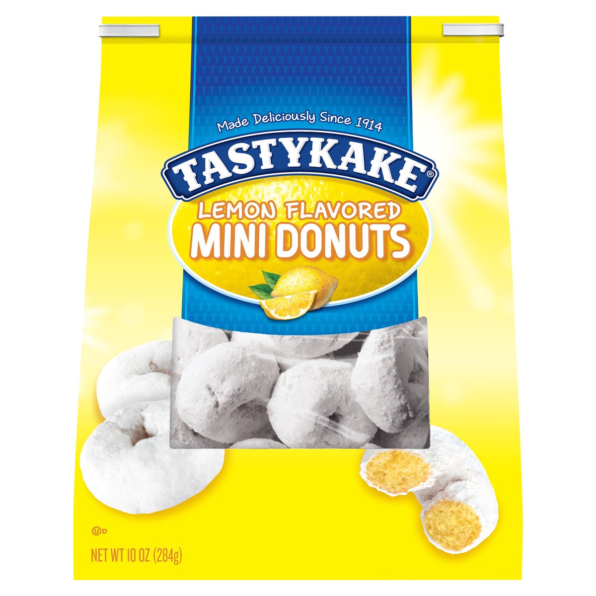 slide 5 of 11, Tastykake® Lemon Mini Donuts 10 oz. Bag, 10 oz