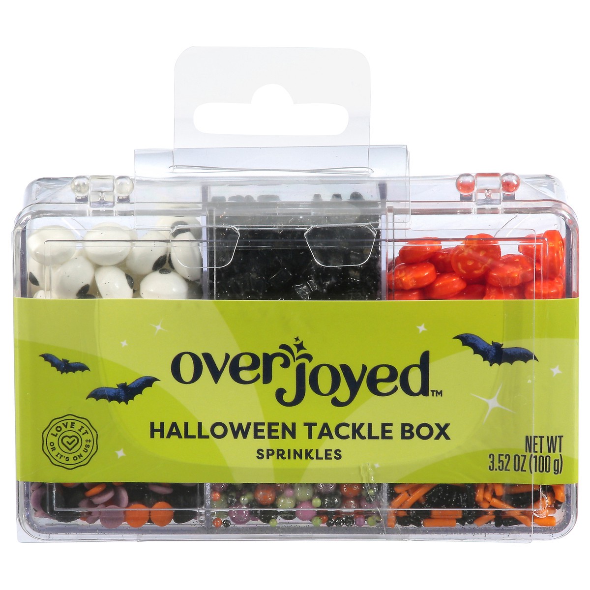 slide 1 of 4, Overjoyed Sprinkles Halloween Tackle Box 3.52 Oz - 3.52 OZ, 3.52 oz