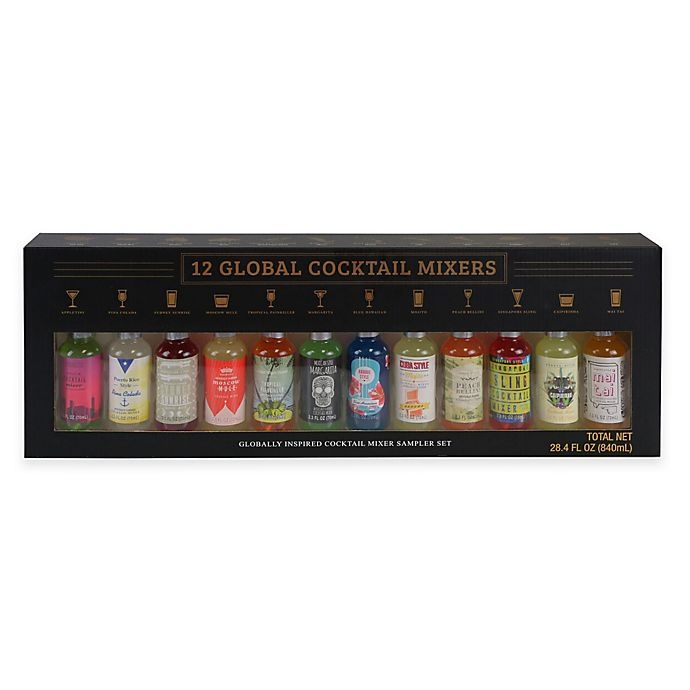 slide 1 of 2, Coastal Cocktails Global Cocktail Mixers Set, 12 ct