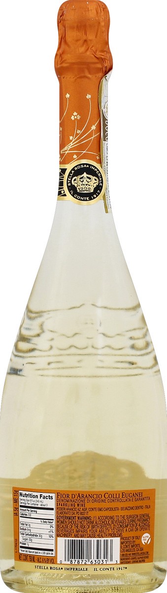 slide 4 of 6, Stella Rosa Sparkling Wine Orange Moscasto, 750 ml