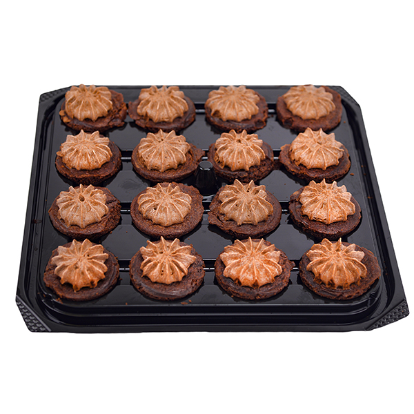 slide 1 of 1, L&B Brownie Bites Party Tray, 16 ct