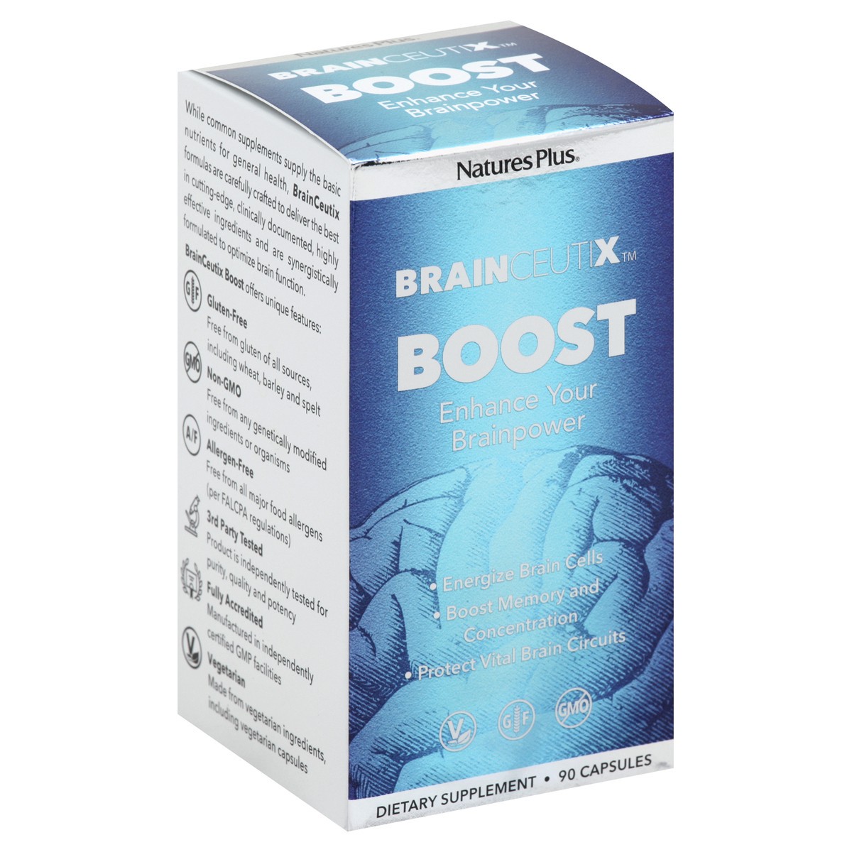 slide 4 of 5, Nature's Plus Boost 90 ea, 90 ct