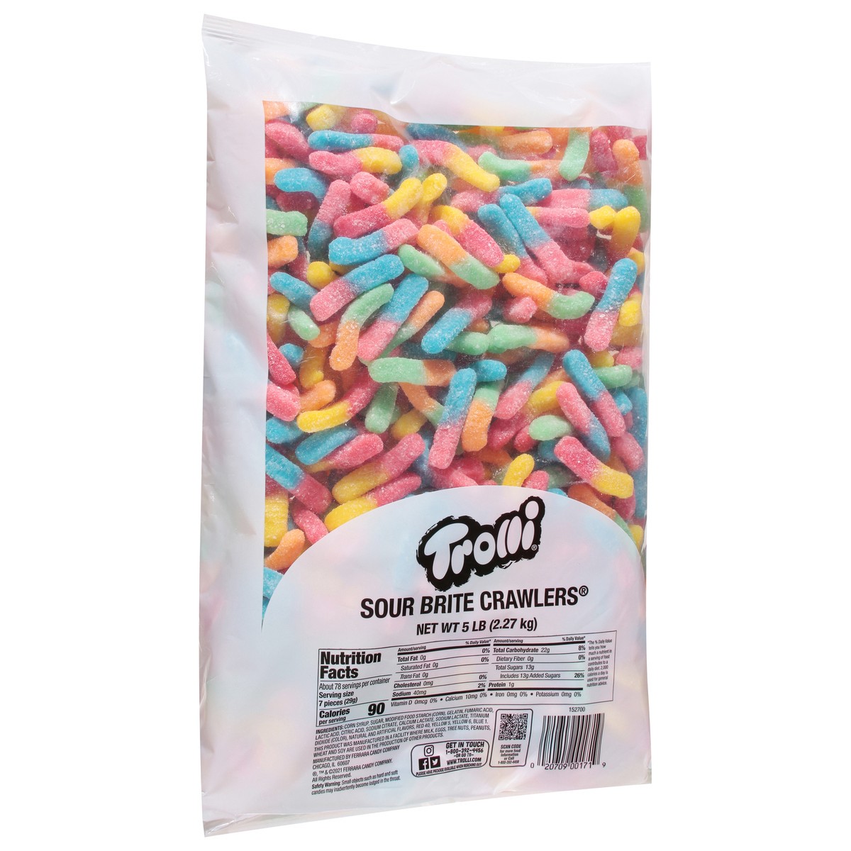 slide 11 of 13, Trolli Sour Brite Crawlers 5 lb, 5 lb