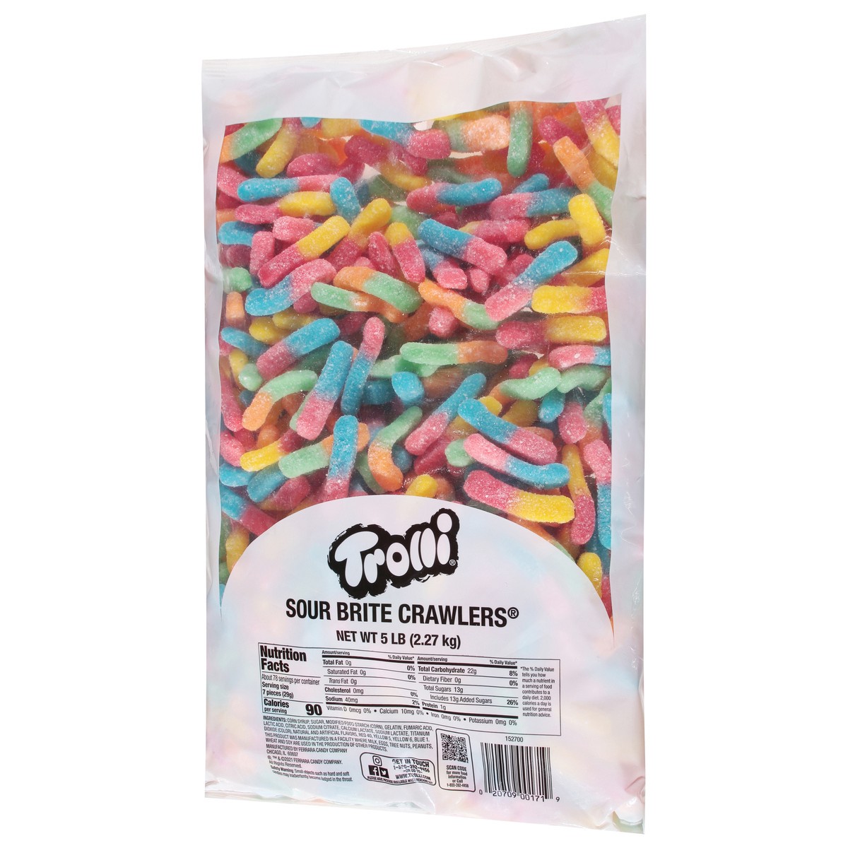 slide 7 of 13, Trolli Sour Brite Crawlers 5 lb, 5 lb