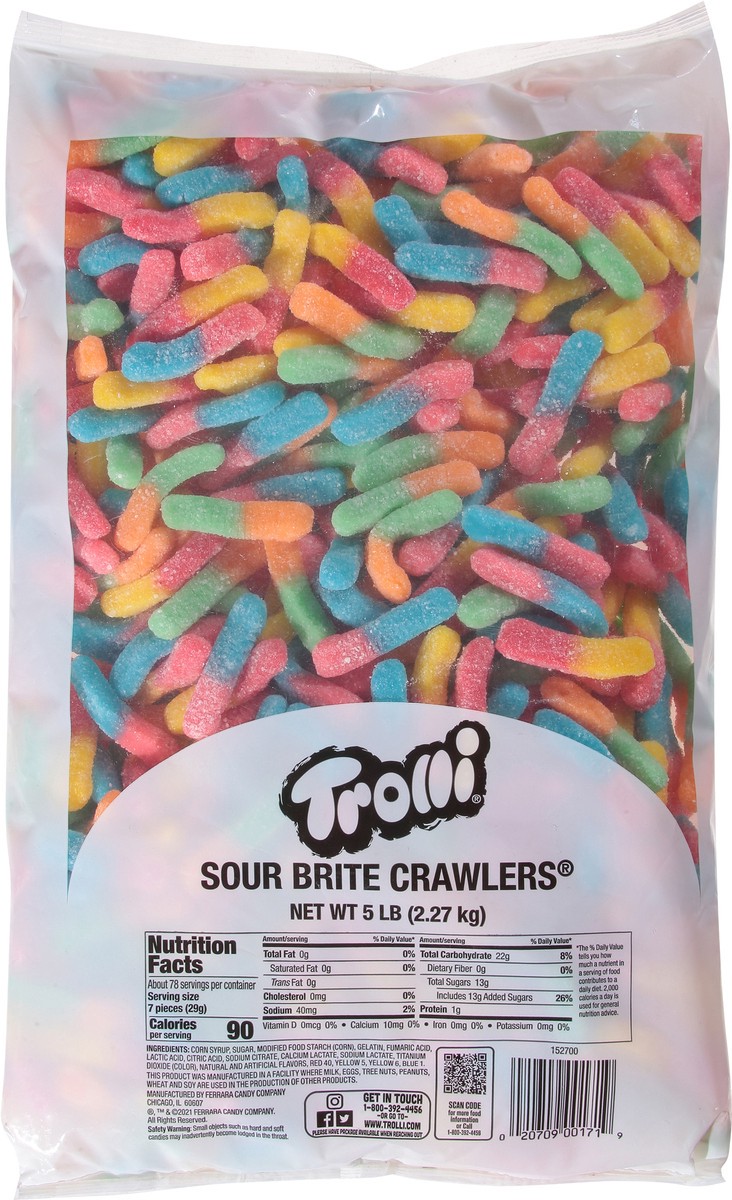 slide 9 of 13, Trolli Sour Brite Crawlers 5 lb, 5 lb