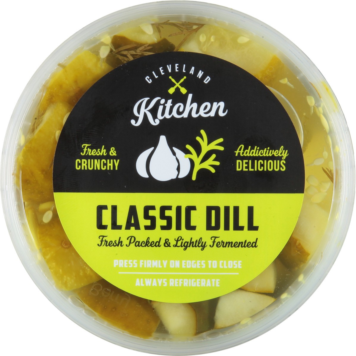 slide 8 of 9, Cleveland Kitchen Classic Dill Pickle Spears, 32 fl oz