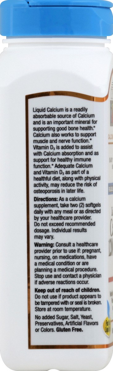 slide 2 of 4, 21st Century Calcium + D3 90 ea, 90 ct