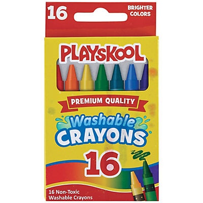 slide 1 of 1, Playskool Crayons 16 ea, 16 ct